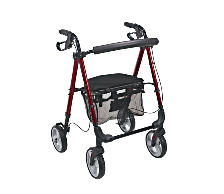 Podpórka rehabilitacyjna 4-kołowa, aluminiowa. PRESTIGE AR-006