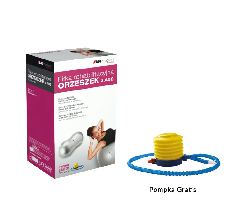 Piłka rehabilitacyjna masująca MIDI Armedical - obrazek 2