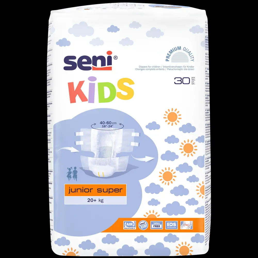 Pieluchomajtki Seni Kids Junior Super
