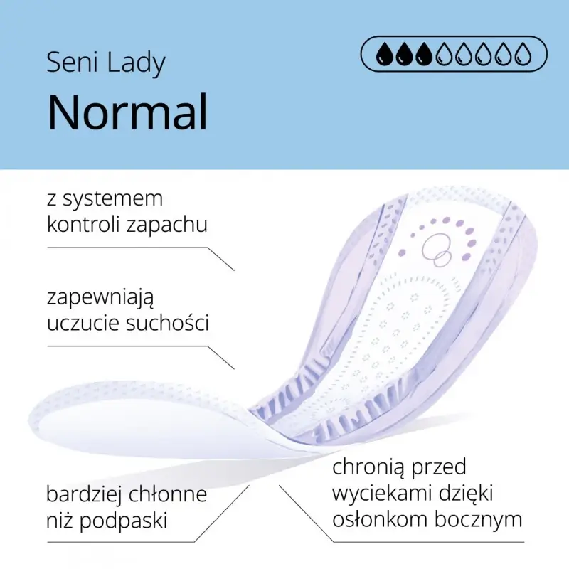Wkładki dla kobiet Seni Lady Normal - obrazek 2