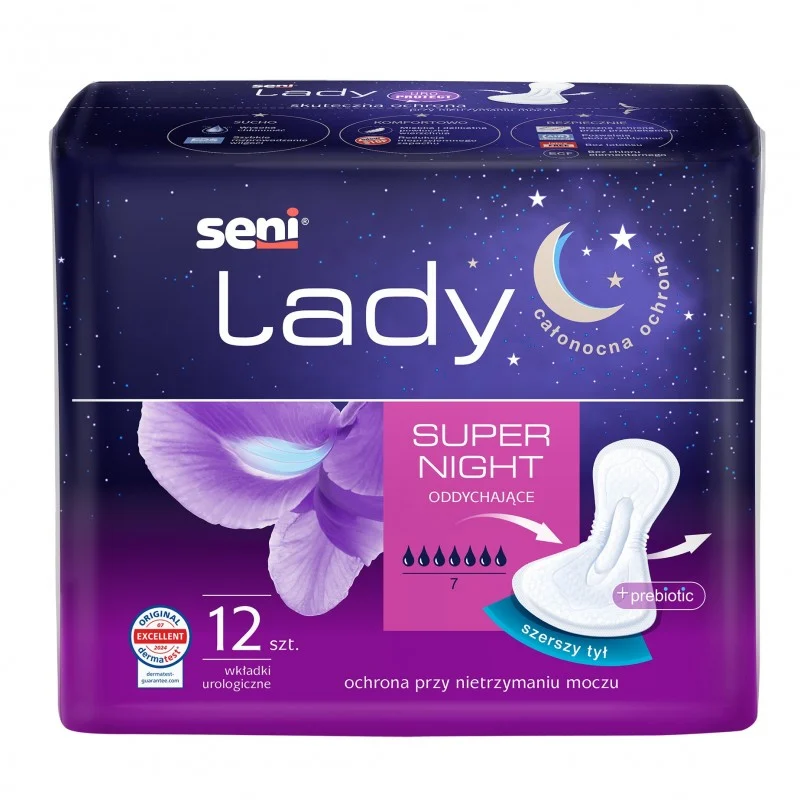 Wkładki dla kobiet Seni Lady Super Night