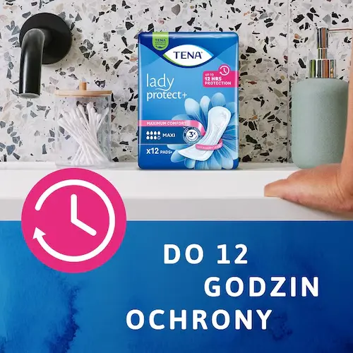 Wkładki dla kobiet TENA Lady Protect+ Maxi - obrazek 2