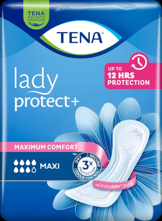 Wkładki dla kobiet TENA Lady Protect+ Maxi