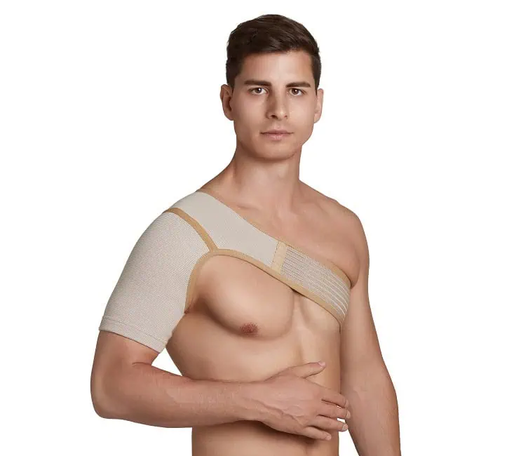 Tkaninowy stabilizator stawu barkowego – zapinany. IMMOBILO SS-F