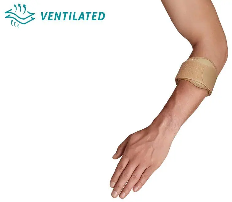 Neoprenowy stabilizator łokcia tenisisty z poduszką silikonową. IMMOBILO EHR-MAX - obrazek 2